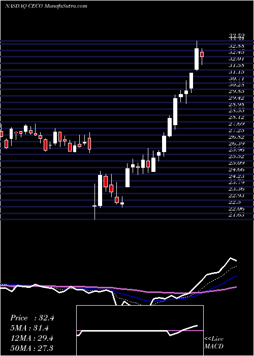  Daily chart CareerEducation