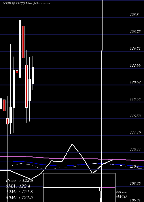  monthly chart CityHolding