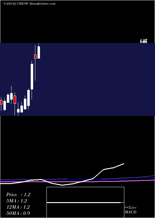  monthly chart CresudS