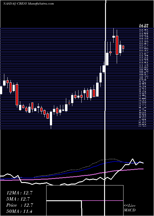  weekly chart CresudS