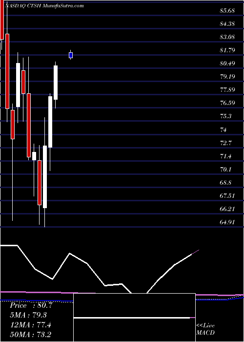 monthly chart CognizantTechnology