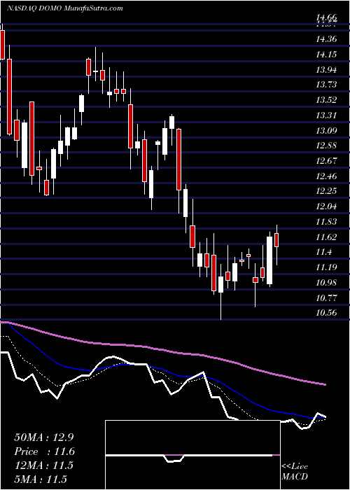  Daily chart Domo, Inc.