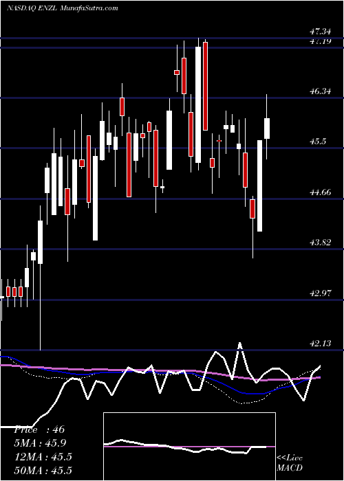  weekly chart IsharesMsci