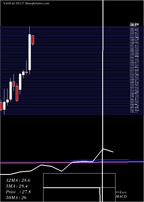  monthly chart FulgentGenetics