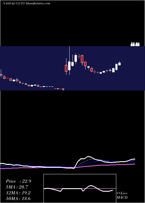  Daily chart Galecto Inc