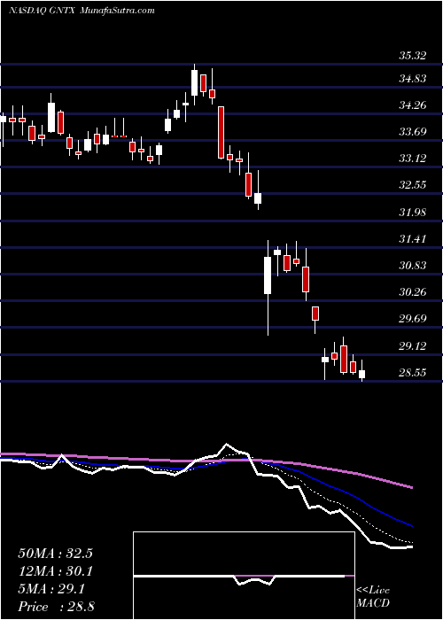  Daily chart Gentex Corporation