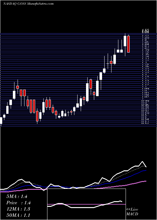  Daily chart GossamerBio