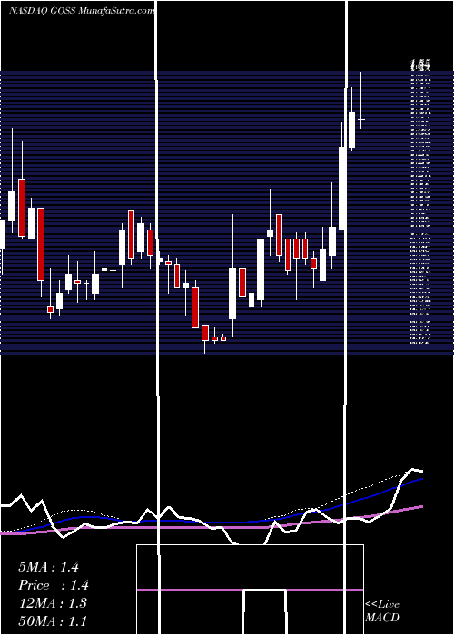  weekly chart GossamerBio