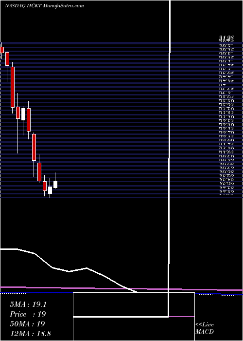  monthly chart HackettGroup