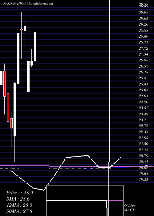  monthly chart HealthwaysInc