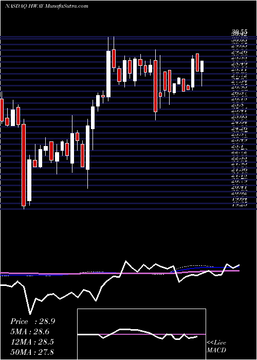  weekly chart HealthwaysInc