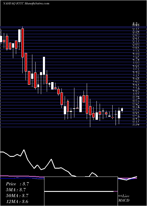  weekly chart ImmucellCorporation