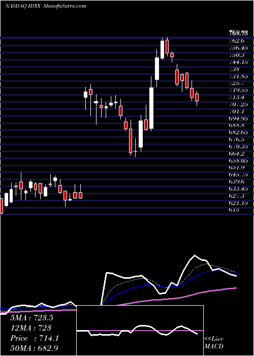  Daily chart IDEXX Laboratories, Inc.