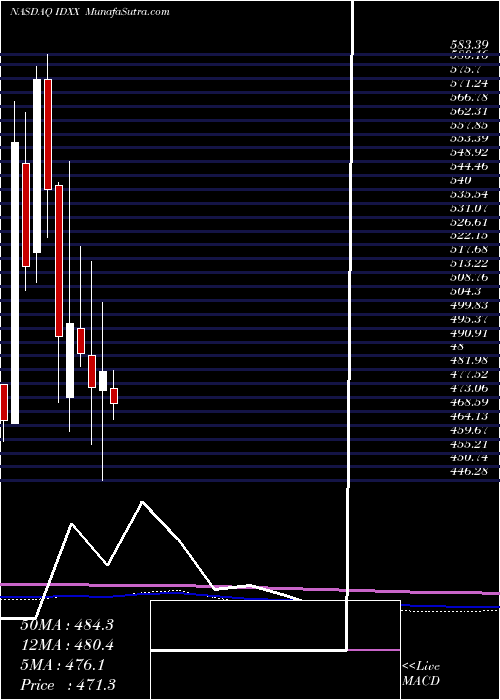  monthly chart IdexxLaboratories