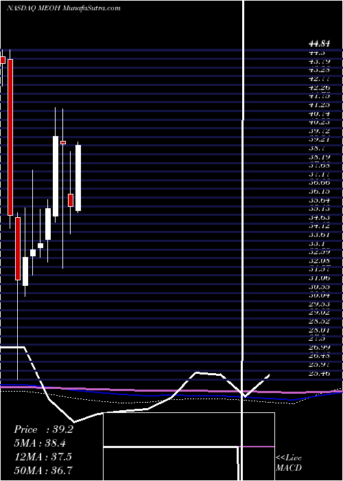  monthly chart MethanexCorporation
