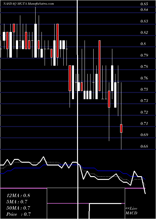  Daily chart MagentaTherapeutics