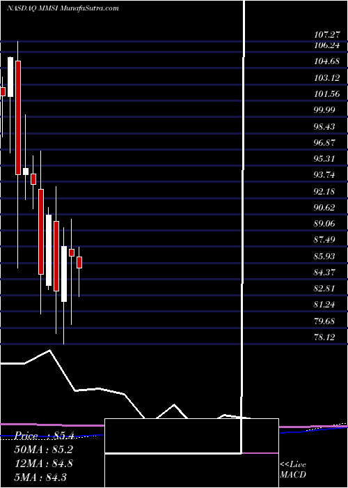  monthly chart MeritMedical