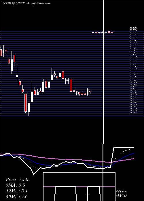  Daily chart ManitexInternational