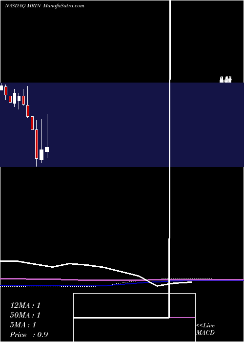  monthly chart MarinSoftware