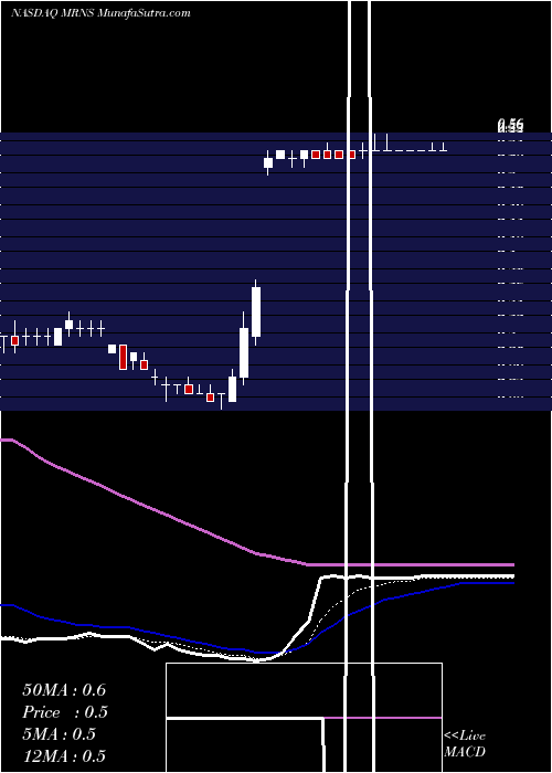  Daily chart MarinusPharmaceuticals