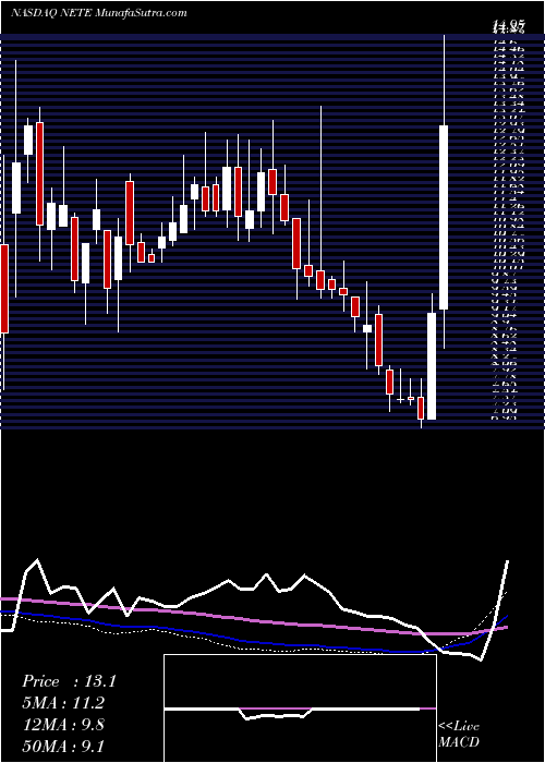  weekly chart NetElement