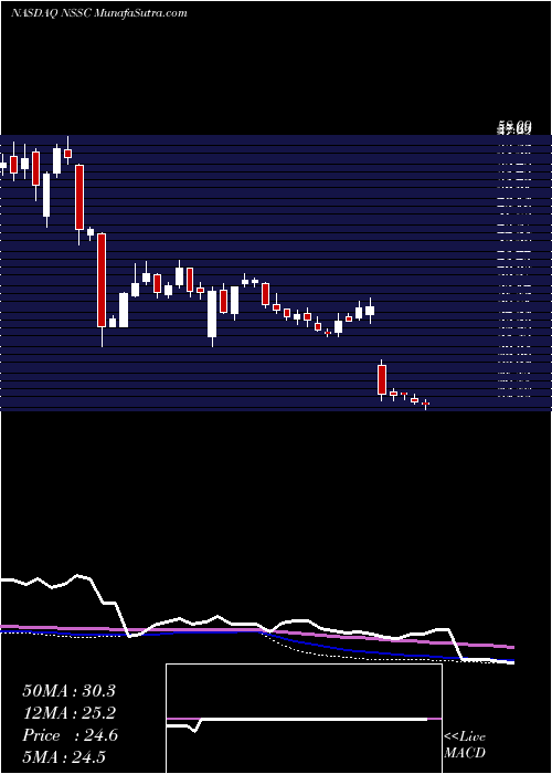  weekly chart NapcoSecurity