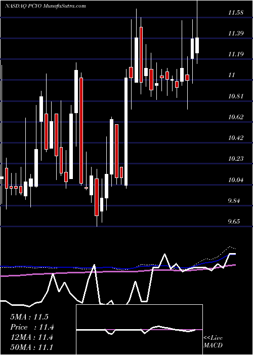  weekly chart PureCycle