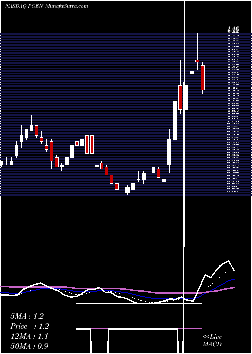  Daily chart PrecigenInc