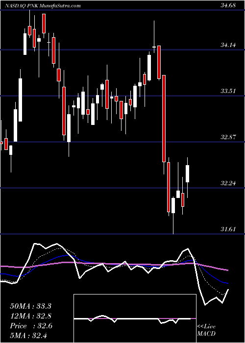  Daily chart Pinnacle Entmt Cmn