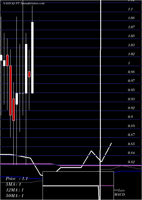  monthly chart PintecTechnology