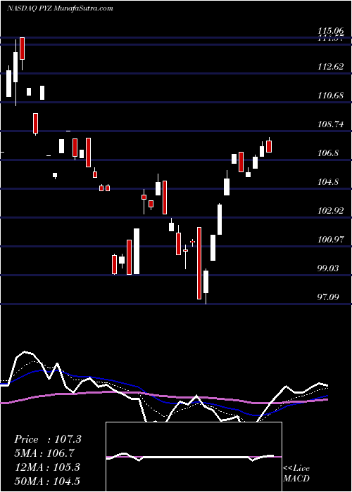  Daily chart Invesco DWA Basic Materials Momentum ETF