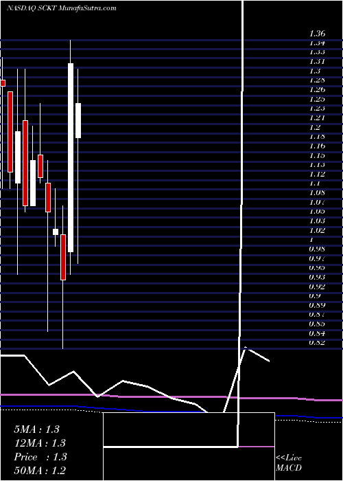  monthly chart SocketMobile
