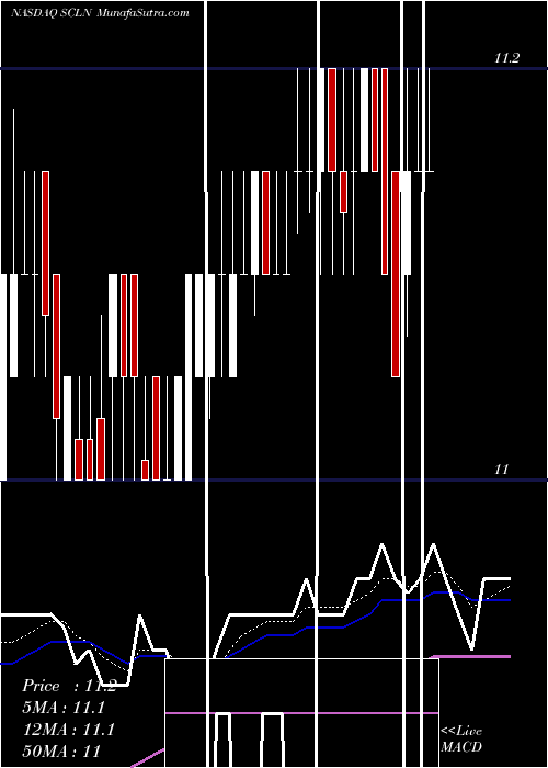  Daily chart SciClone Pharmaceuticals, Inc.