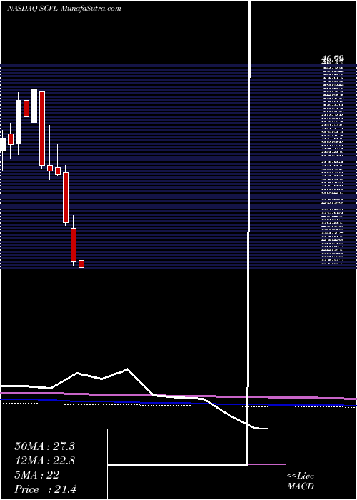  monthly chart ShoeCarnival