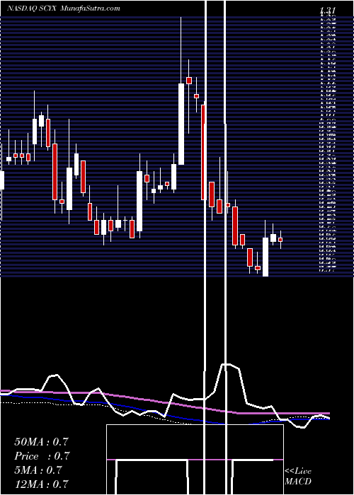  weekly chart ScynexisInc