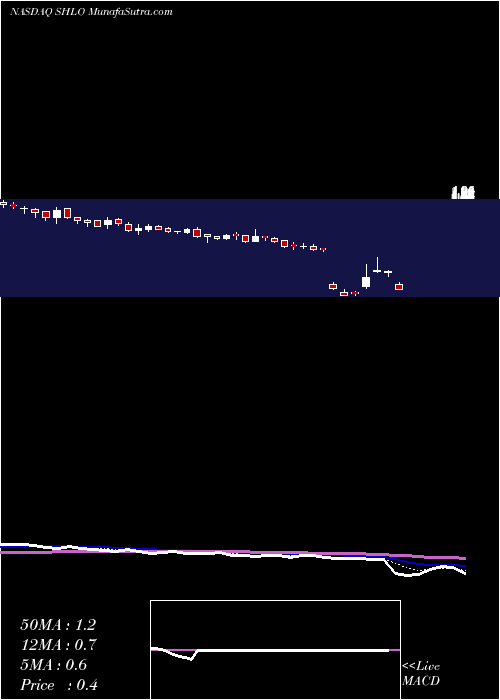  Daily chart ShilohIndustries