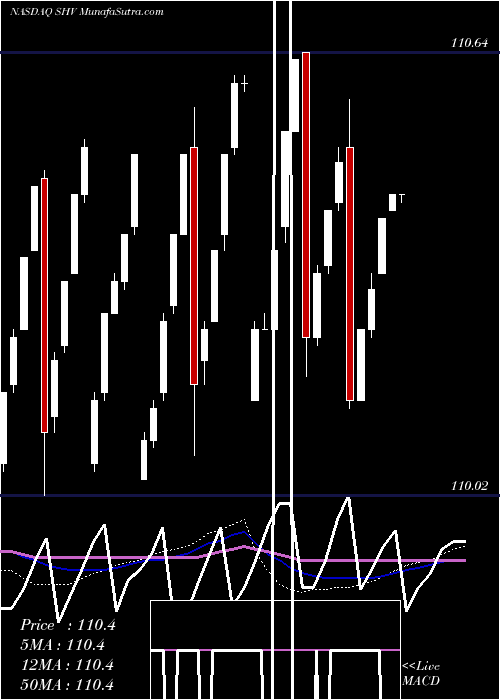  weekly chart IsharesShort