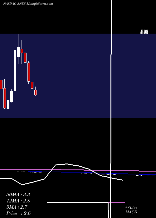  monthly chart SenestechInc
