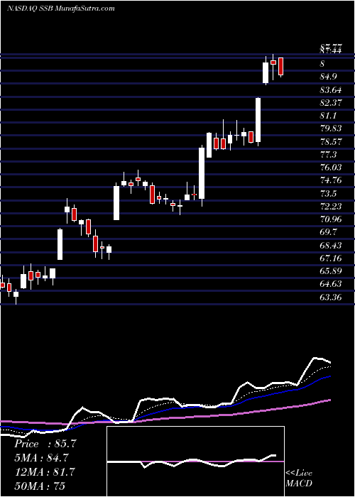  Daily chart SouthState