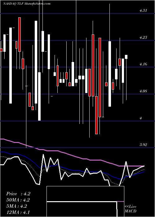  Daily chart Tandy Leather Factory, Inc.