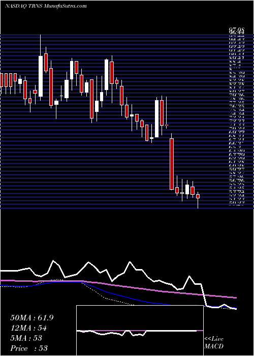  weekly chart TranscatInc