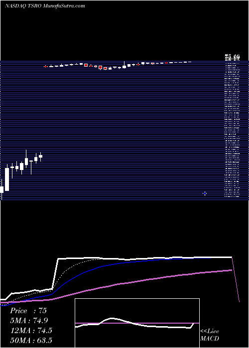  Daily chart TesaroInc