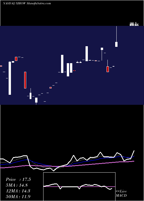  Daily chart Xenetic Biosciences Inc WT