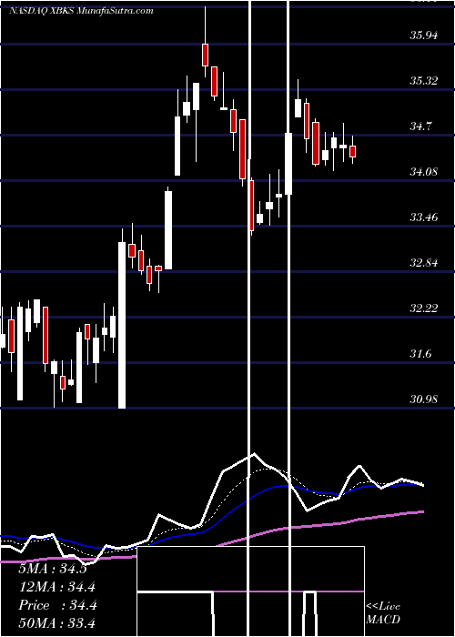  Daily chart XenithBankshares
