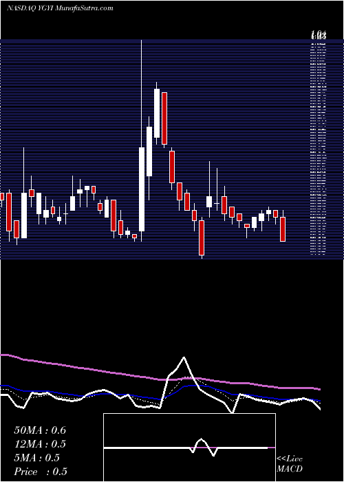  Daily chart YoungevityInternational