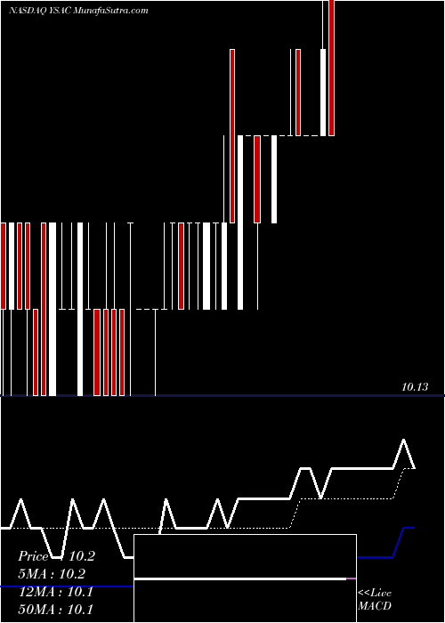  Daily chart YellowstoneAcquisition
