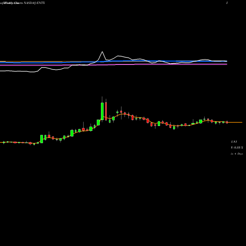 Weekly charts share ENTX Entera Bio Ltd. NASDAQ Stock exchange 