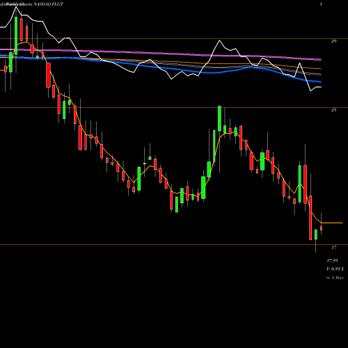 Weekly charts share FLGT Fulgent Genetics, Inc. NASDAQ Stock exchange 