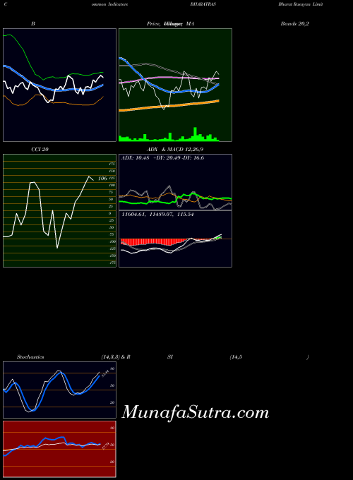 Bharat Rasayan indicators chart 