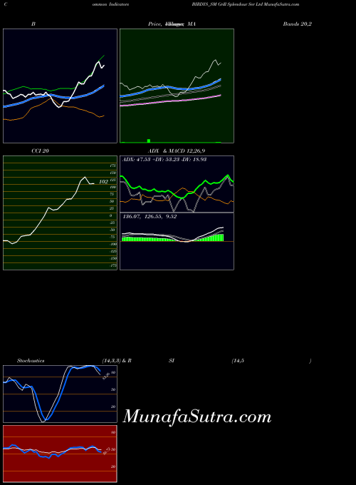 Grill Splendour indicators chart 